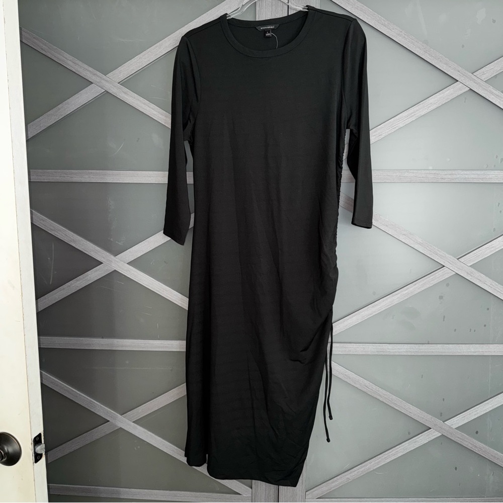 Banana Republic Black Midi Dress